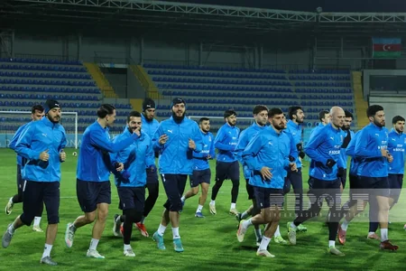 FIFA Series – 2026: Azərbaycan millisi son oyundan əvvəl məşqə çıxıb