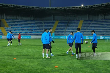 FIFA Series – 2026: Azərbaycan millisi son oyundan əvvəl məşqə çıxıb