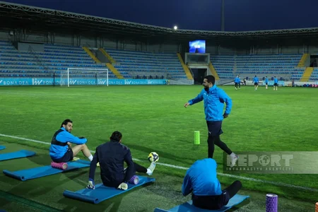 FIFA Series – 2026: Azərbaycan millisi son oyundan əvvəl məşqə çıxıb