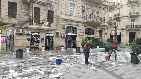 Güclü yağışdan sonra Bakıda genişmiqyaslı daxili iməcilik keçirilib