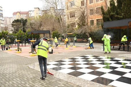Güclü yağışdan sonra Bakıda genişmiqyaslı daxili iməcilik keçirilib