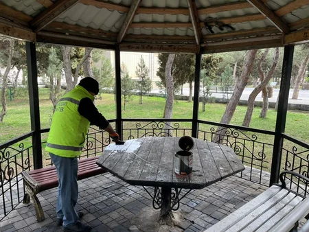 Güclü yağışdan sonra Bakıda genişmiqyaslı daxili iməcilik keçirilib