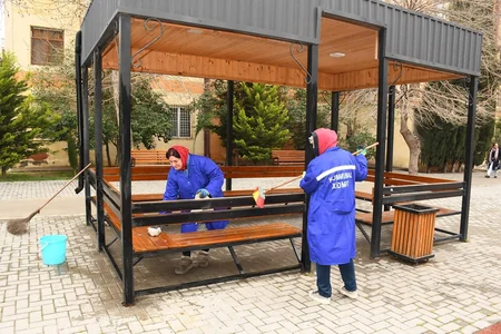 Güclü yağışdan sonra Bakıda genişmiqyaslı daxili iməcilik keçirilib