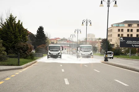 Güclü yağışdan sonra Bakıda genişmiqyaslı daxili iməcilik keçirilib