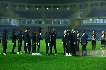 Futbol üzrə Azərbaycan millisi mükafatlandırılıb