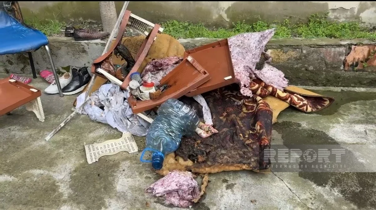 Şəkidə yaşayış evində partlayış olub, xəsarət alanlar var