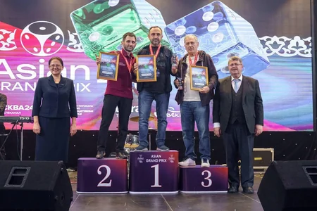 Kanan Hasanzada claims gold at Asia Grand Prix 2026 backgammon tournament
