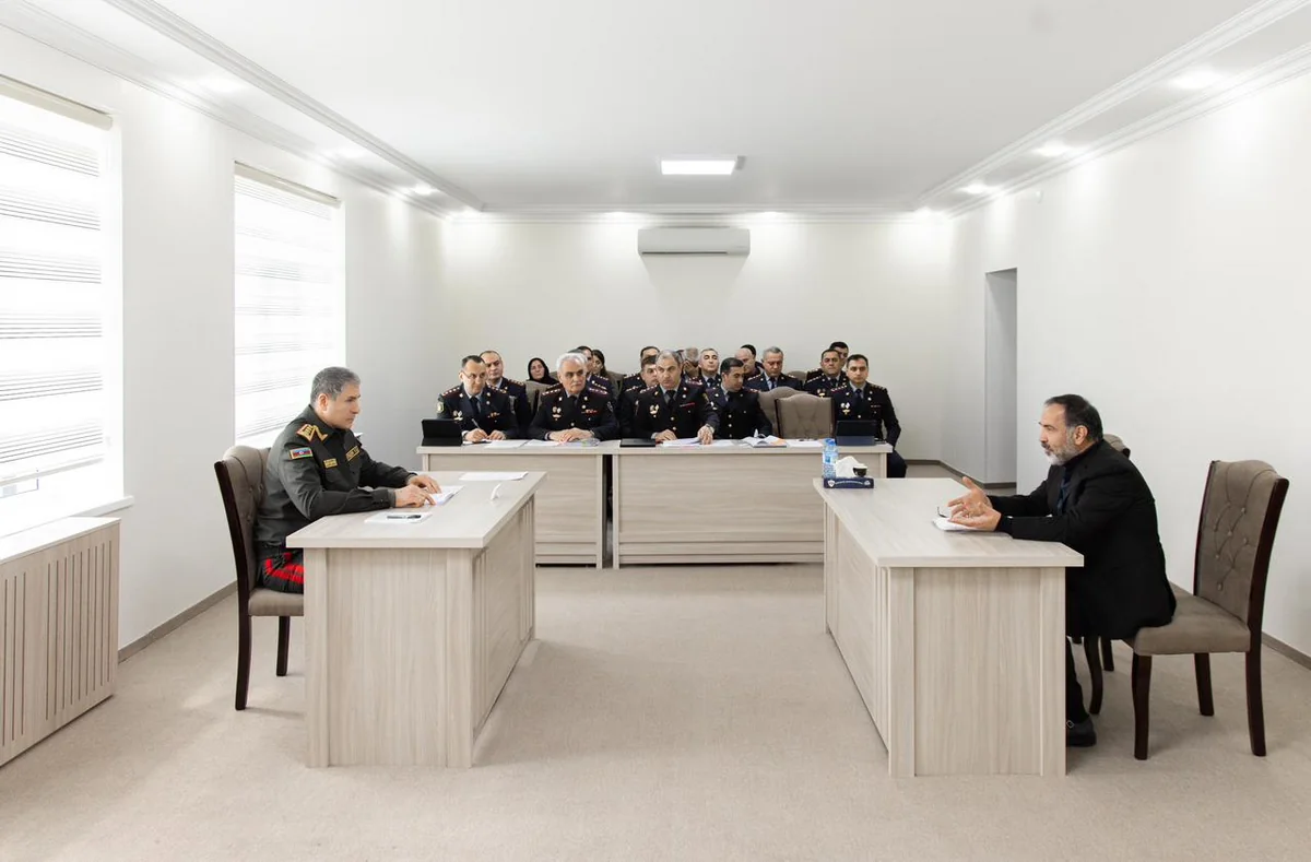 Vilayət Eyvazov Cəlilabadda vətəndaş qəbulu və sıra baxışı keçirib
