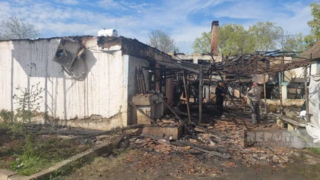 В Масаллинском районе при пожаре погибли дедушка и малолетний внук