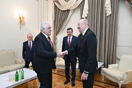 Ильхам Алиев принял делегацию во главе с вице-президентом Турции
