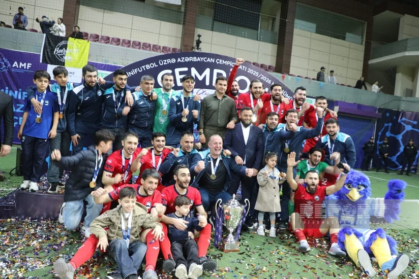 Zirə minifutbol üzrə Azərbaycan çempionatının qalibi olub