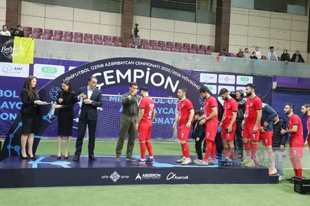 Zirə minifutbol üzrə Azərbaycan çempionatının qalibi olub