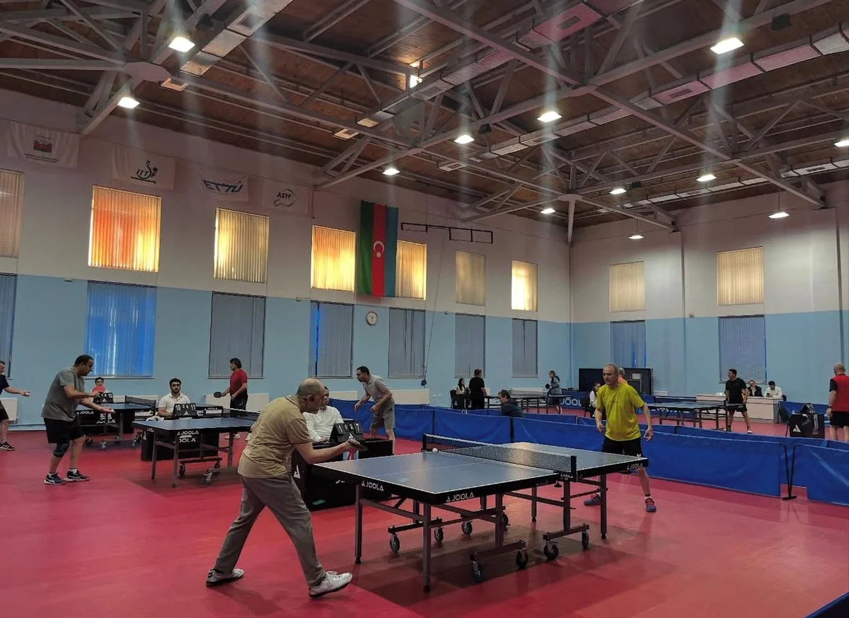 Stolüstü tennisçilər Baku Open turnirində bacarıqlarını göstərirlər