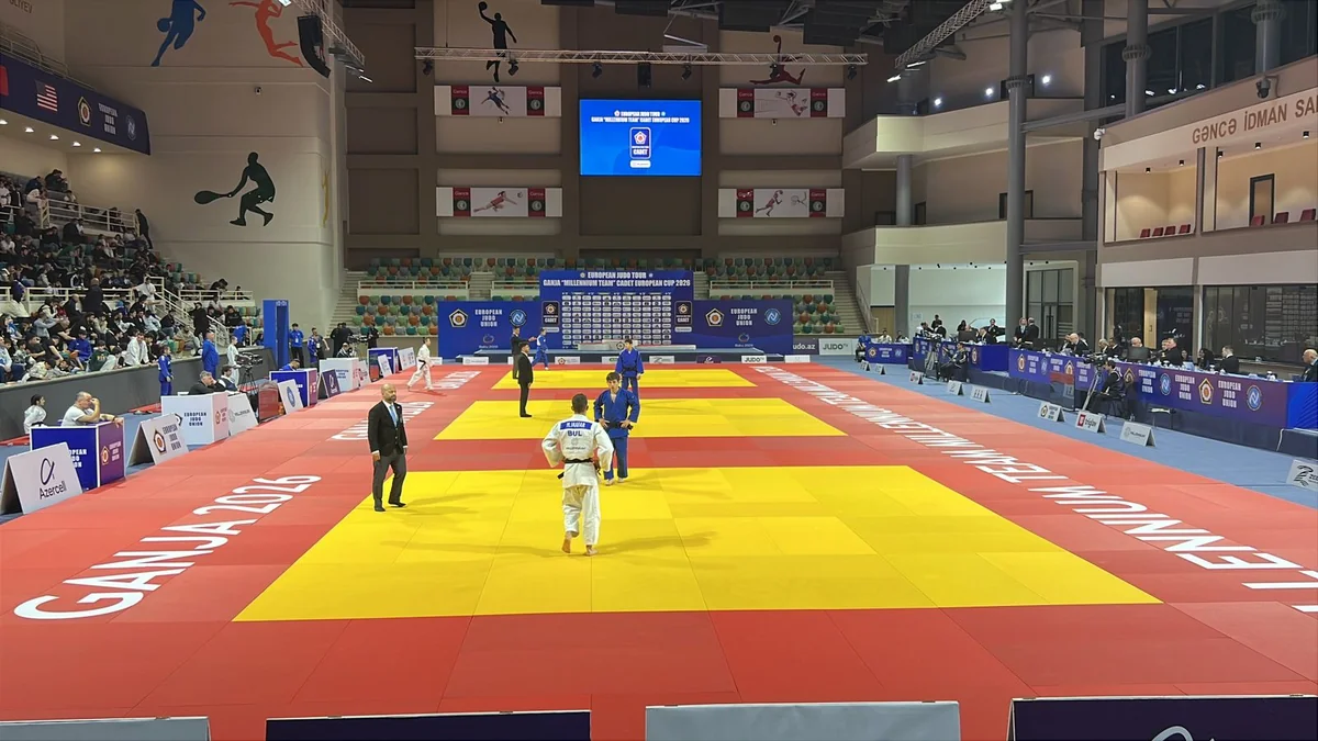Azerbaijan's young judokas win 24 medals at European Cup in Ganja