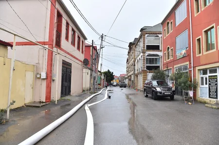 ADSEA: Kollektorun üzərində tikilmiş ev sökülüb