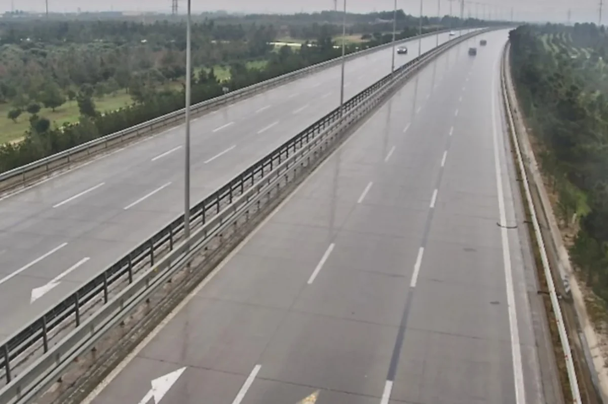 Zığ dairəsi-Hava Limanı yolunda yağışa görə endirilən sürət həddi bərpa olunub