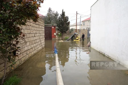 FHN rəsmisi: Bakı, Sumqayıt, Abşeron və Xızıda suyun çəkilməsi işləri davam etdirilir