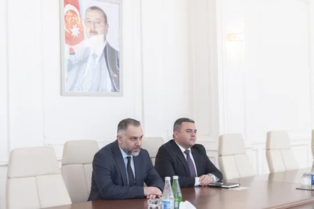 Məcnun Məmmədov Yüksəliş müsabiqəsinin qalibləri ilə görüşüb