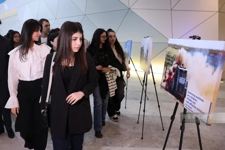 Azad edilmiş ərazilərdə mina təhlükəsinə həsr olunan tədbir keçirilib
