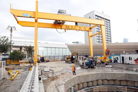 Bakı metrosu xətlərin ayrılması üçün 200 metrlik tunelin inşasına hazırlaşır