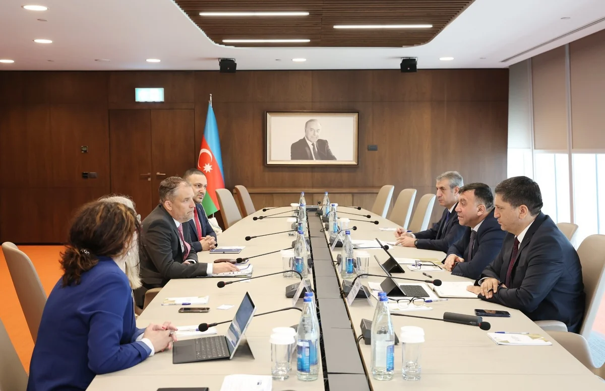 Azərbaycan Almaniya şirkəti ilə insan resurslarının inkişafını müzakirə edib