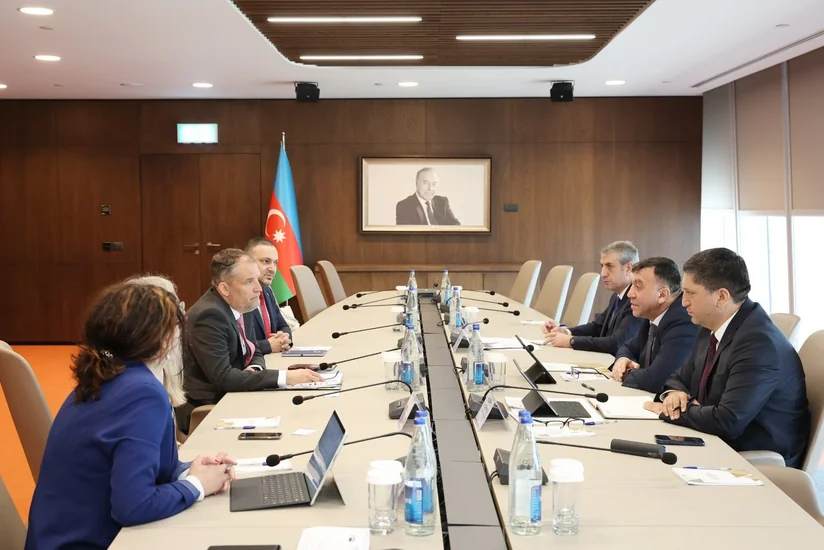 Azərbaycan Almaniya şirkəti ilə insan resurslarının inkişafını müzakirə edib