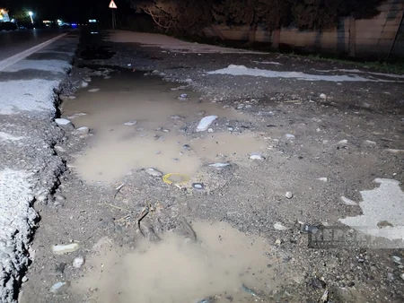 Kürdəmirdə magistral su boru kəməri partlayıb, 8 400 abonent susuz qalıb