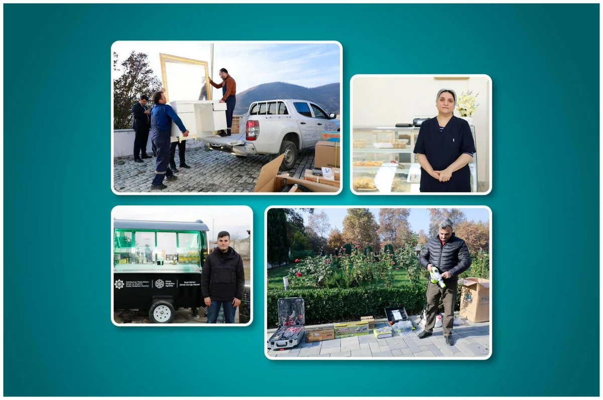Azerbaijan establishes small businesses for 800 residents in liberated lands