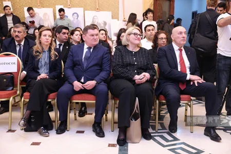 Bakıda Litvadakı ukraynalı müharibə qaçqınlarına həsr olunmuş sərgi açılıb