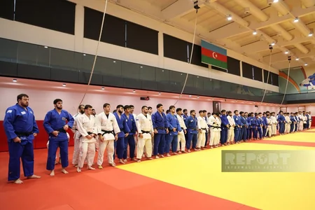 Cüdo üzrə Azərbaycan yığmasının media üçün açıq məşqi təşkil olunub