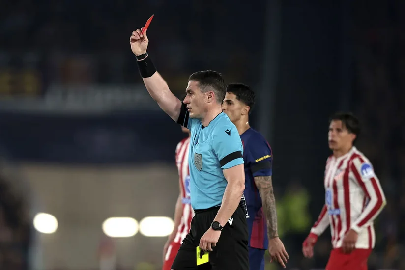 Barselona – Atletiko matçının hakimi İştvan Kovaç cəzalandırılıb