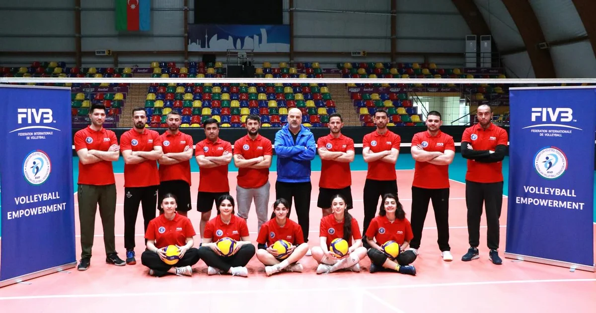 Azərbaycan Voleybol Federasiyasının 2-ci dərəcə məşqçi kursu başa çatıb