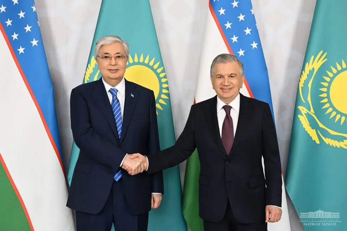 Токаев и Мирзиёев проведут неформальные переговоры в Бухаре