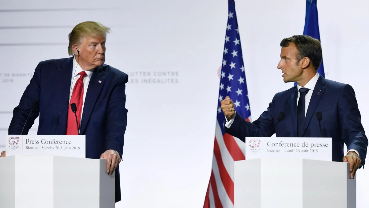 СМИ: Макрон уговаривает Трампа посетить саммит G7 и ужин в Версале