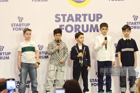 Bakıda keçirilən 6-cı Startap Forumunun iştirakçılarına qrantlar ayrılıb