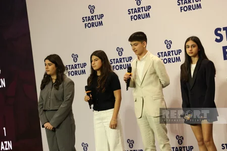 Bakıda keçirilən 6-cı Startap Forumunun iştirakçılarına qrantlar ayrılıb