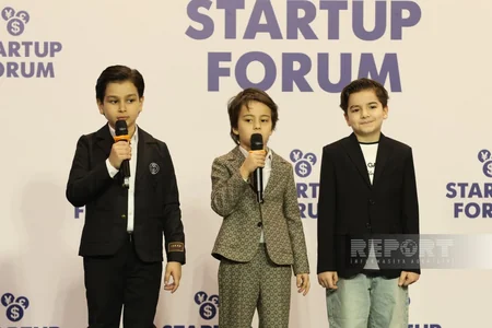 Bakıda keçirilən 6-cı Startap Forumunun iştirakçılarına qrantlar ayrılıb