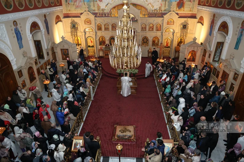 Azərbaycan pravoslavları Pasxa bayramını qeyd edirlər