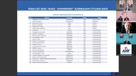 Bakı-Xankəndi Azərbaycan velosiped yarışının təşkilinə həsr olunmuş iclas keçirilib