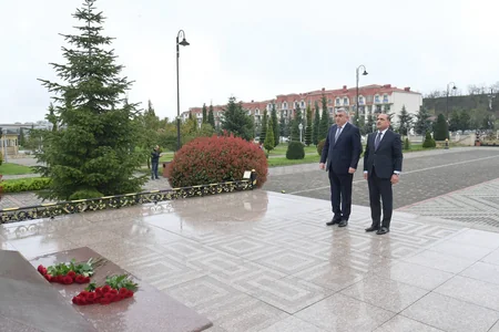 Qubada pedaqoji heyətlə görüş keçirilib