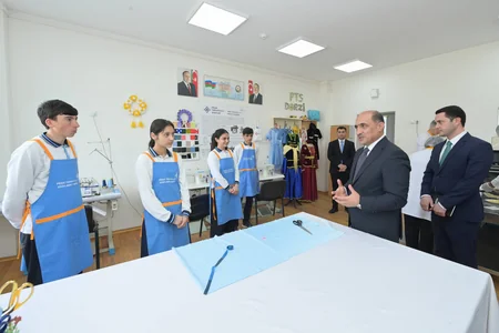 Qubada pedaqoji heyətlə görüş keçirilib