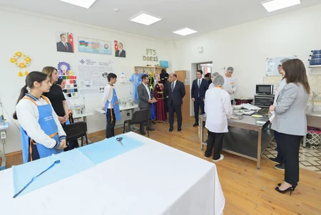 Qubada pedaqoji heyətlə görüş keçirilib