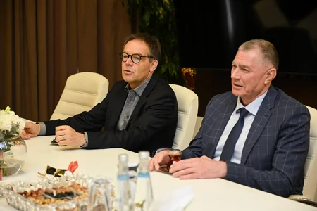 Fərid Qayıbov Avropa Atletika Assosiasiyasının prezidenti ilə birgə layihələri müzakirə edib