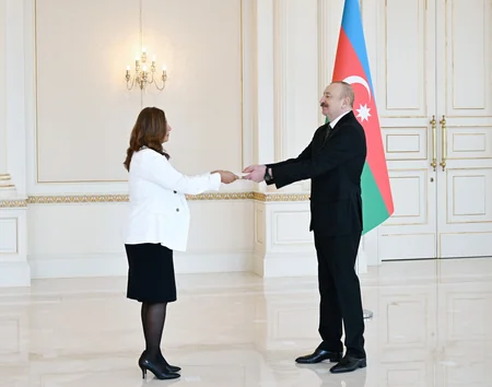 İlham Əliyev Kolumbiyanın Azərbaycana yeni təyin olunmuş səfirini qəbul edib - YENİLƏNİB
