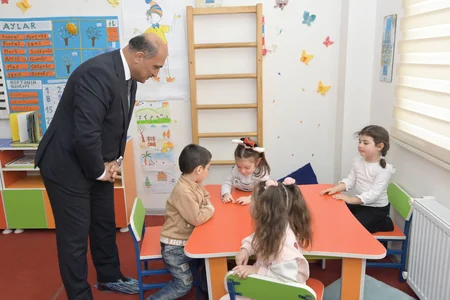 Qubada pedaqoji heyətlə görüş keçirilib