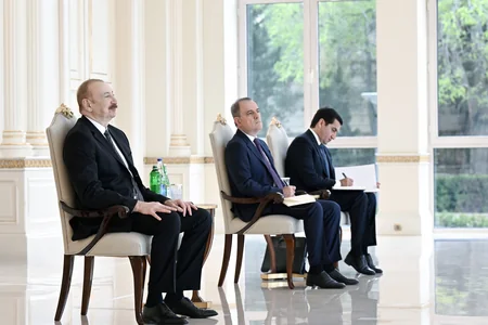 İlham Əliyev Somalinin Azərbaycana yeni təyin olunmuş səfirini qəbul edib