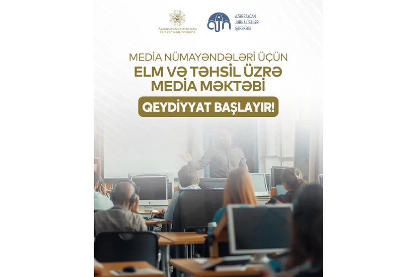 Jurnalistlər üçün elm və təhsil üzrə media məktəbinə start verilir