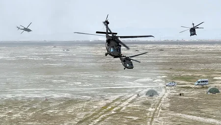 Azərbaycan pilotları beynəlxalq axtarış-xilasetmə təlimində tapşırıqları uğurla icra edib