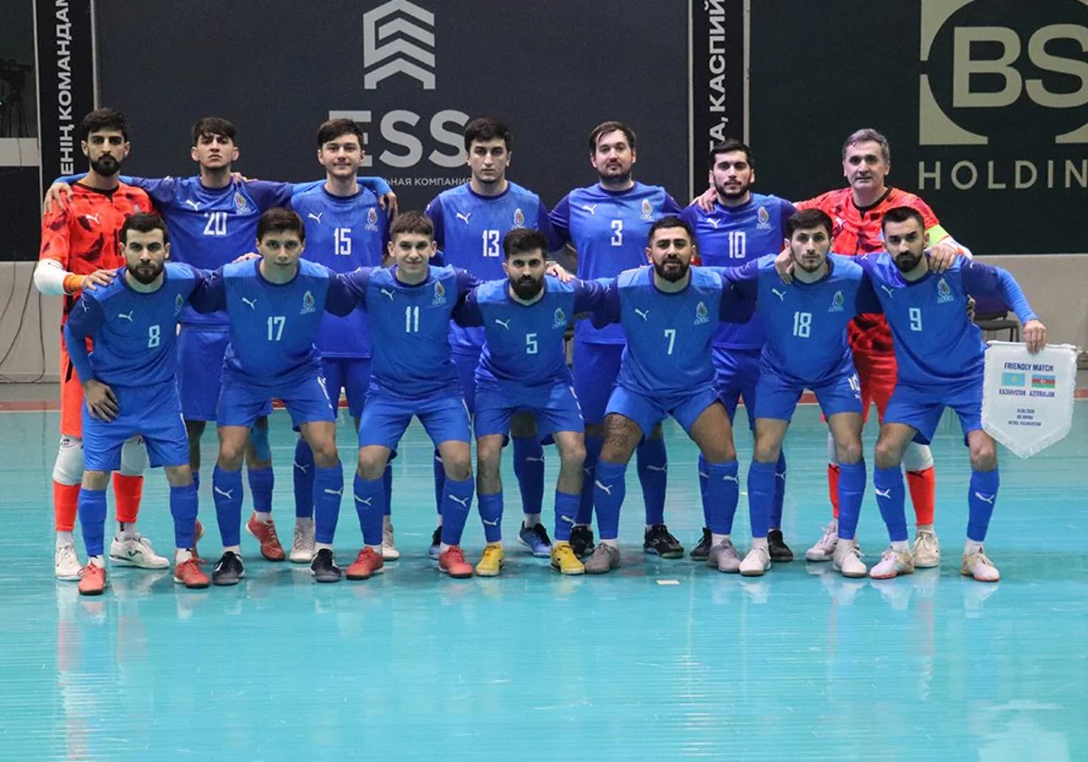 Azərbaycanın futzal millisi Qazaxıstanla ikinci yoldaşlıq oyununa çıxacaq