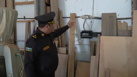 Binəqədidə mebel sexinin fəaliyyəti dayandırılıb